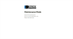 Desktop Screenshot of kprox.com